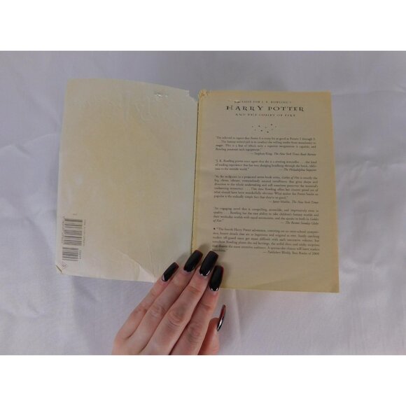Harry Potter and the Goblet of Fire J.K. Rowling Fantasy Scholastic Paperback Bo - Picture 4 of 7
